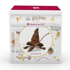 NIB American Girl Harry Potter Hogwarts Hat and Nimbus 2000